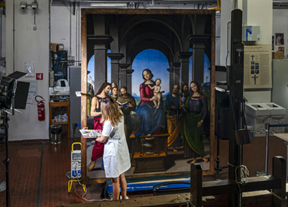 La Pala del Perugino, dopo il restauro dell'OPD, torna a Fano con una mostra-dossier